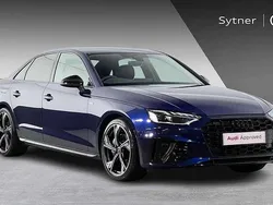 Blue Used 2024 Audi A4 Black Edition Sedan | £29,750 (Fair price)