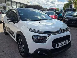 White Used 2022 Citroën C3 Shine Hatchback | £12,095 (Fair price)