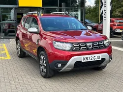 Fusion red Used 2022 Dacia Duster Prestige SUV | £12,495 (Fair price)