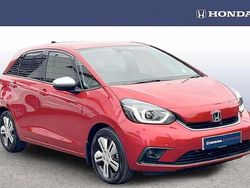 Premium crystal red Used 2021 Honda Jazz Hybrid Hatchback | £16,495 (Fair price)