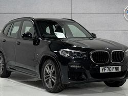 Black Used 2020 BMW X3 M Sport SUV | £28,850 (Fair price)