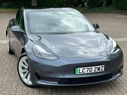 Grey Used 2020 Tesla Model 3 Long Range Sedan | £15,995 (A bit pricey)