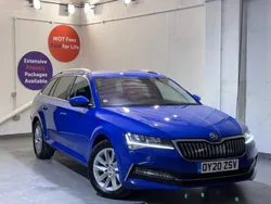 Blue Used 2020 Skoda Superb SE Technology Estate | £12,499 (Good price)