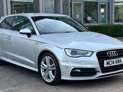 Silver Used 2014 Audi A3 S-Line Hatchback | £8,390 (Fair price)