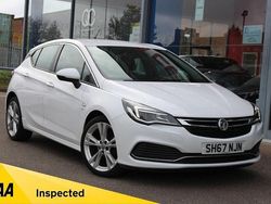 White Used 2017 Vauxhall Astra SRi Hatchback | £8,275 (Fair price)