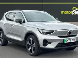 Silver dawn metallic Used 2022 Volvo XC40 Plus SUV | £25,000 (Fair price)