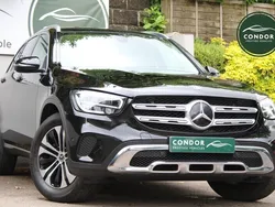 Black Used 2021 Mercedes GLC220 SUV | £25,995 (Fair price)