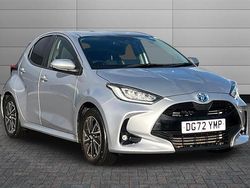 Silver Used 2022 Toyota Yaris Hybrid Design Hatchback | £17,454 (Fair price)