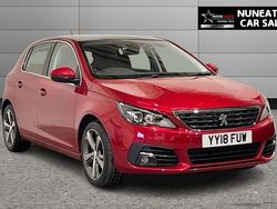 Red Used 2018 Peugeot 308 Allure Hatchback | £7,300 (Fair price)