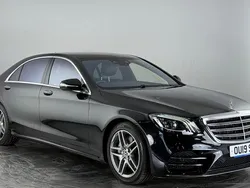 Black Used 2019 Mercedes S500L AMG line Sedan | £30,000