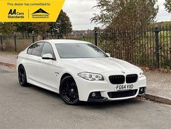 White Used 2014 BMW 520 M Sport Sedan | £8,995 (Fair price)
