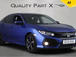 Blue Used 2019 Honda Civic SR Hatchback | £10,580 (Super price)