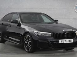 Black Used 2022 BMW 530 M Sport | £32,995 (Fair price)