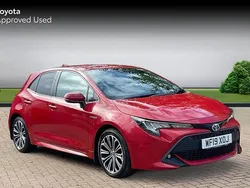 Scarlet flare Used 2019 Toyota Corolla Design Hatchback | £16,790 (Good price)