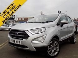 Silver Used 2018 Ford Ecosport Titanium SUV | £12,495 (Fair price)