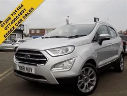 Silver Used 2018 Ford Ecosport Titanium SUV | £12,495 (Fair price)