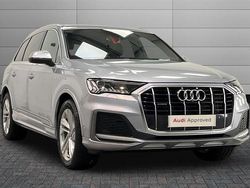 Silver Used 2021 Audi Q7 S-Line SUV | £39,990 (Fair price)