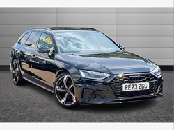 Black Used 2023 Audi S4 Black Edition Estate | £46,650 (Expensive)