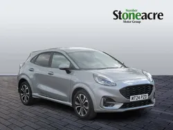 Silver Used 2024 Ford Puma ST-Line Hatchback | £17,499 (Fair price)