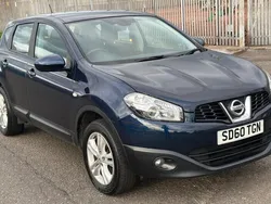 Blue Used 2010 Nissan Qashqai Acenta SUV | £3,496 (Fair price)
