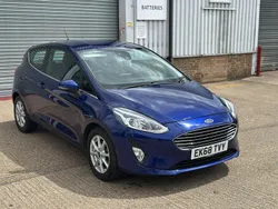 Blue Used 2018 Ford Fiesta Zetec Hatchback | £5,995 (Super price)