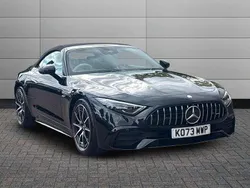 Black Used 2024 Mercedes SL43 AMG Cabriolet | £79,950