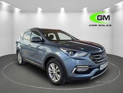 Blue Used 2016 Hyundai Santa Fe Premium SUV | £9,750 (Good price)