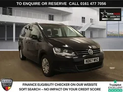 Black Used 2018 VW Sharan SE MPV | £15,790 (Fair price)