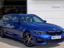 Blue Used 2022 BMW 320 M Sport Estate | £29,950 (A bit pricey)