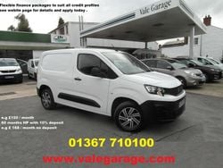 White Used 2021 Peugeot Partner Van | £7,950 (Fair price)