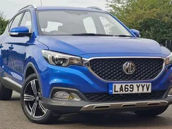 Blue Used 2020 MG ZS Exclusive Sedan | £7,400