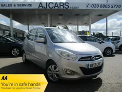 Silver Used 2012 Hyundai i10 Active Hatchback | £3,400 (Fair price)