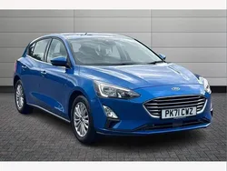 Blue Used 2022 Ford Focus Titanium Hatchback | £14,994 (Fair price)
