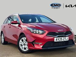 Infra red Used 2025 Kia Ceed Sportswagon Estate | £17,995 (Fair price)