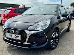 Black Used 2017 DS Automobiles DS3 Connected Chic Hatchback | £5,450 (Good price)