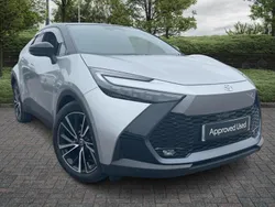Silver New 2025 Toyota C-HR SUV | £34,495 (Expensive)
