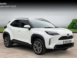 White Used 2022 Toyota Yaris Cross SUV | £21,290 (Fair price)