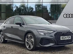 Grey Used 2024 Audi A3 Sportback Black Edition Hatchback | £29,190 (Expensive)