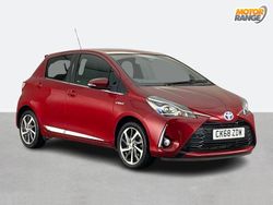 Red Used 2018 Toyota Yaris Hybrid Hatchback | £12,195 (Fair price)