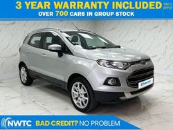 Silver Used 2017 Ford Ecosport Titanium SUV | £6,500 (Fair price)