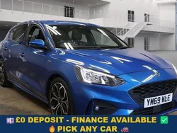 Blue Used 2020 Ford Focus ST-Line X Hatchback | £10,699 (Good price)