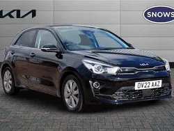 Black Used 2022 Kia Rio 3 Hatchback | £13,999 (Fair price)