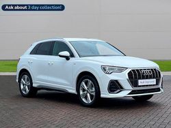 White Used 2024 Audi Q3 S-Line SUV | £31,290 (Fair price)