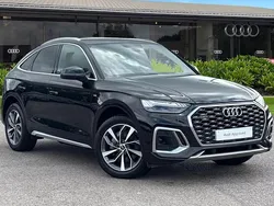 Black Used 2022 Audi Q5 Sportback S-Line SUV | £31,990 (Good price)