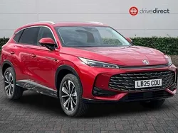 Tri coat dynamic red Used 2024 MG HS Trophy SUV | £23,900