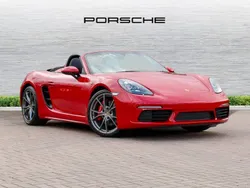 Carmine red New 2024 Porsche 718 Boxster S | £73,850