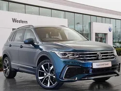 Blue Used 2022 VW Tiguan R-line SUV | £27,998 (Fair price)