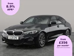 Black Used 2021 BMW 330 M Sport Sedan | £23,410 (Fair price)