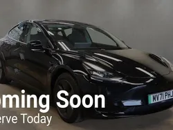 Black Used 2021 Tesla Model 3 Standard Range Sedan | £16,490 (Good price)