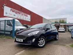 Black Used 2018 Ford Fiesta Zetec Hatchback | £7,750 (Fair price)